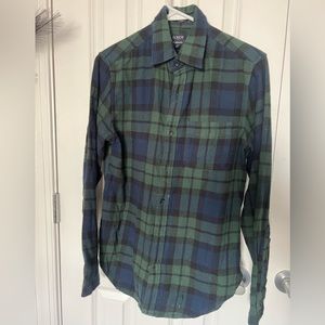 J Crew classic plaid shirt